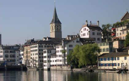 Zürich Panorama from Polyterasse