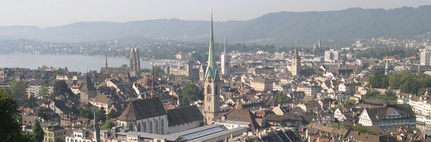 Zürich Panorama from Polyterasse